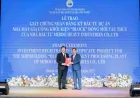 LỄ TRAO GIẤY CHỨNG NHẬN ĐĂNG KÝ ĐẦU TƯ DỰ ÁN NHÀ MÁY GIA CÔNG KHỐI KIỆN “BLOCK” PHỤC VỤ ĐÓNG MỚI TÀU THỦY