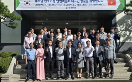 THĂM VÀ LÀM VIỆC TẠI HÀN QUỐC CỦA ĐOÀN CÔNG TÁC TỈNH KHÁNH HÒA