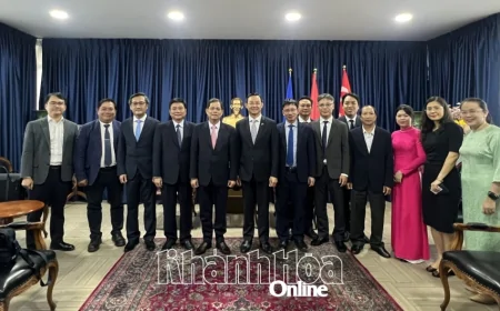 THĂM VÀ LÀM VIỆC TẠI SINAGPORE CỦA ĐOÀN CÔNG TÁC TỈNH KHÁNH HÒA