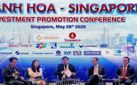 HỘI NGHỊ XÚC TIẾN ĐẦU TƯ KHÁNH HÒA - SINGAPORE TẠI SINGAPORE NĂM 2025