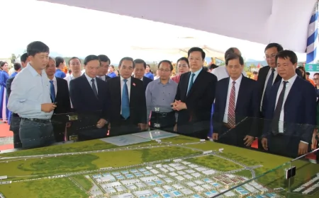 LỄ ĐỘNG THỔ DỰ ÁN KHU CÔNG NGHIỆP DỐC ĐÁ TRẮNG