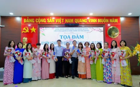 CÔNG ĐOÀN CƠ SỞ BAN QUẢN LÝ KHU KINH TẾ VÂN PHONG TỔ CHỨC HOẠT ĐỘNG CHÀO MỪNG NGÀY QUỐC TẾ PHỤ NỮ 08/3