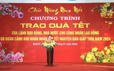 Chương Trình “Tết Sum Vầy – Xuân Chia Sẻ”, Chợ Công Đoàn Tại Khu Công Nghiệp Suối Dầu