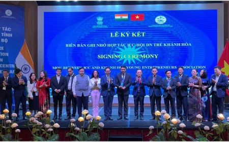 Hội nghị Xúc tiến hợp tác Ấn Độ và các tỉnh Nam Trung Bộ năm 2023 tại tỉnh Khánh Hòa