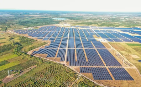 Khu Chức Năng 4: Khu Năng Lượng Tái Tạo