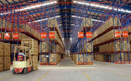 Khu Chức Năng 7: Khu Logistics & Kho Bãi