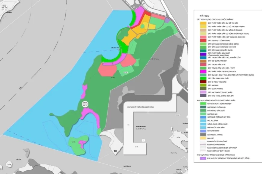 Khu đô thị, du lịch Vĩnh Yên – Mũi Đá Son