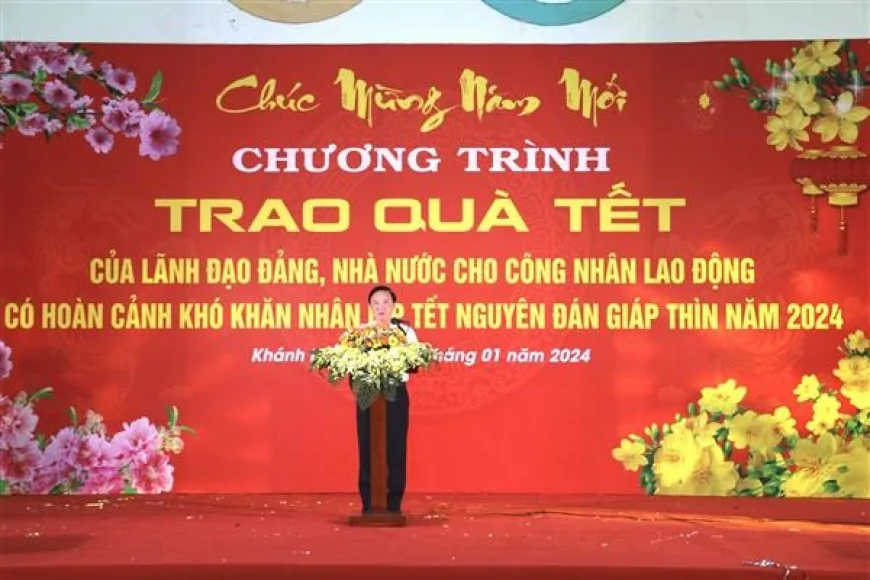 Chương Trình “Tết Sum Vầy – Xuân Chia Sẻ”, Chợ Công Đoàn Tại Khu Công Nghiệp Suối Dầu