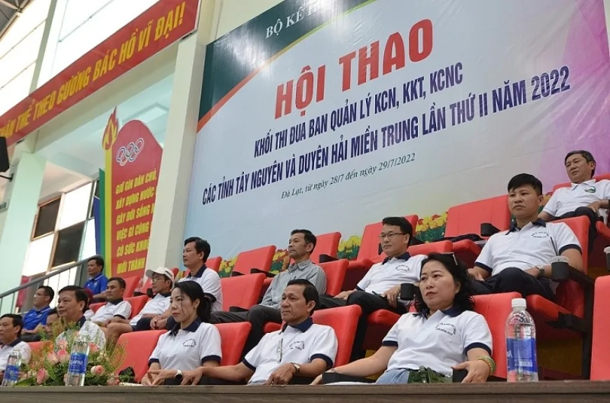 KHÍ THẾ HỘI THAO KHỐI BAN QUẢN LÝ KCN, KKT, KCNC CÁC TỈNH TÂY NGUYÊN VÀ DUYÊN HẢI MIỀN TRUNG NĂM 2022