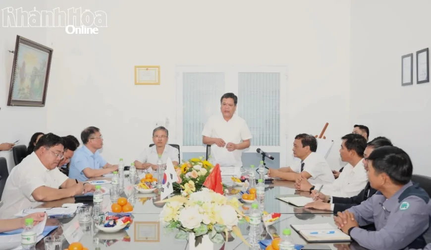 CHỦ TỊCH ỦY BAN NHÂN DÂN TỈNH KHÁNH HÒA KIỂM TRA TIẾN ĐỘ CÁC DỰ ÁN TẠI KHU VỰC NAM VÂN PHONG